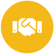 shaking hands icon